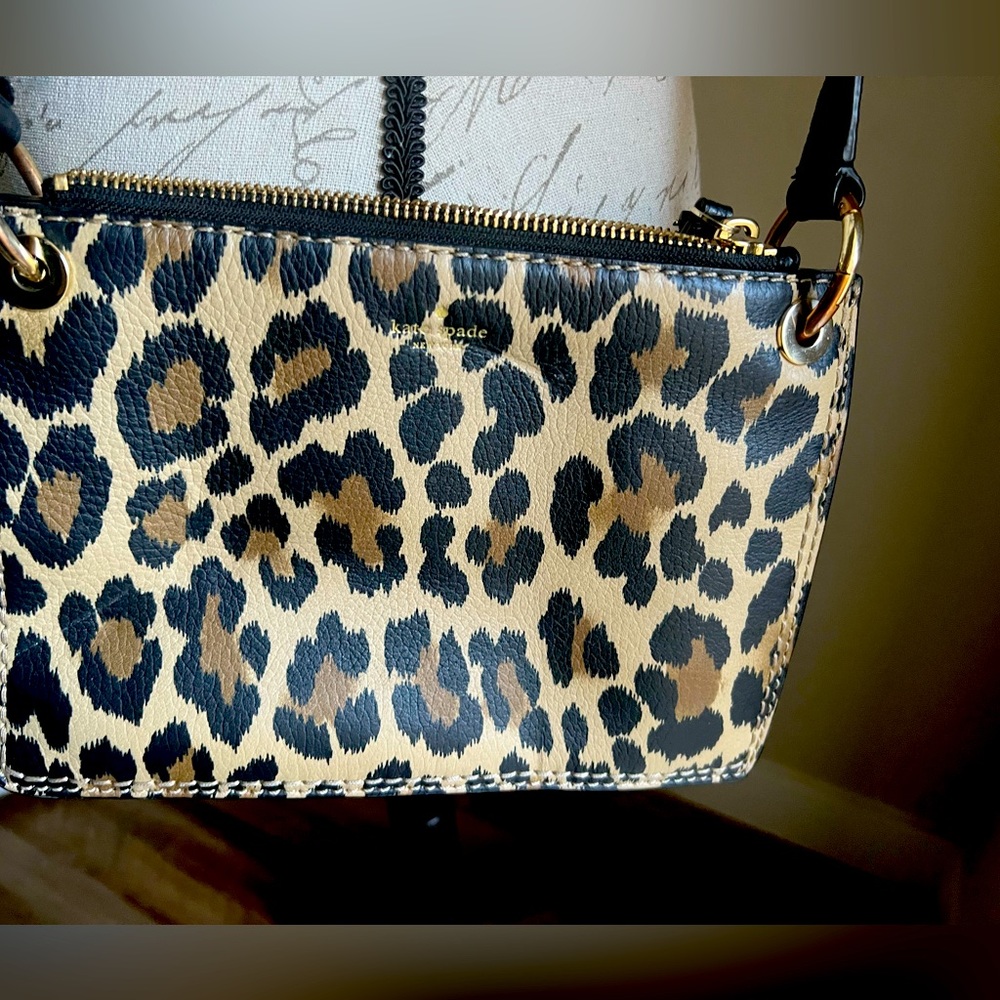 Kate Spade Leopard cross body